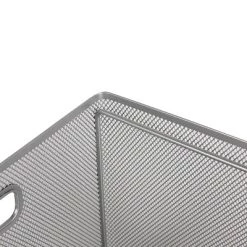 Mesh Crate File Box 10"x14"x 13.25" Silver - Brightroom™ 7 Mesh Crate File Box 10"x14"x 13.25" Silver - Brightroom™ -Brightroom shop GUEST 9e04effa dde7 4772 9f15 4d3fa1725f20
