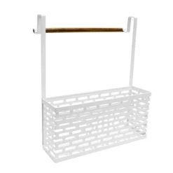 Punched Metal Over The Door Organizer White - Brightroom™ 8 Punched Metal Over The Door Organizer White - Brightroom™ -Brightroom shop GUEST a1426539 b778 471e 83a4 6a54426eff68
