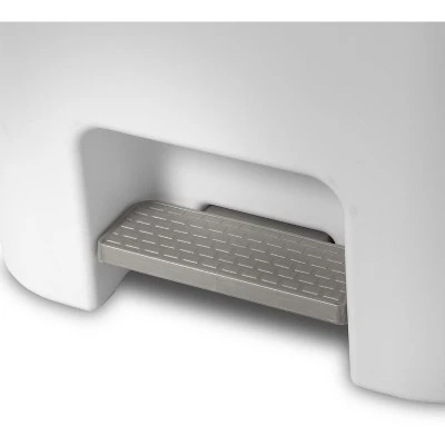 11.9gal Step Trash Can White - Brightroom™ 8 11.9gal Step Trash Can White - Brightroom™ - Image 6