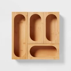 Bamboo Plastic Food Storage Bag Organizer Yellow - Brightroom™ 5 Bamboo Plastic Food Storage Bag Organizer Yellow - Brightroom™ -Brightroom shop GUEST a551a62f 64ac 4031 beec 6f6d56ee07ba