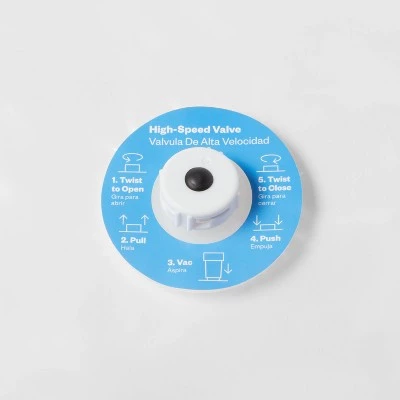 Large 3pc Compression Bags Clear - Brightroom™ 4 Large 3pc Compression Bags Clear - Brightroom™ - Image 2