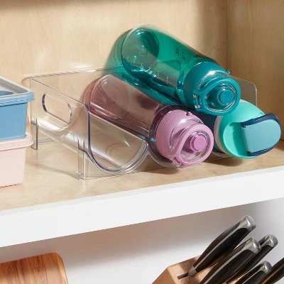 Plastic Hydration Bottle Storage Clear - Brightroom™ 3 Plastic Hydration Bottle Storage Clear - Brightroom™