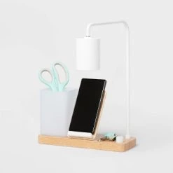 Desk Lamp with Wireless Charging and Storage Compartment (Includes LED Light Bulb) - Brightroom™ 6 Desk Lamp with Wireless Charging and Storage Compartment (Includes LED Light Bulb) - Brightroom™ -Brightroom shop GUEST ac990bb0 aef7 4d8b a5dd b0c5651ad930