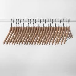 24pk Wood Suit Hangers - Brightroom™ Natural 11 24pk Wood Suit Hangers - Brightroom™ Natural -Brightroom shop GUEST b04afe43 ccc4 4366 af31 ed6cd4adf141