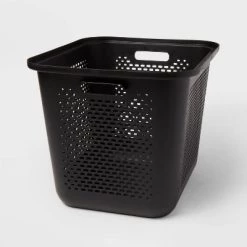 Large Decorative Plastic Bin with Cutout Handles - Brightroom™ White 10 Large Decorative Plastic Bin with Cutout Handles - Brightroom™ White -Brightroom shop GUEST b40a494e 51f1 4bdf b7ae 232f8fbcdaff