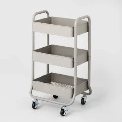 3 Tier Metal Utility Cart - Brightroom™ Black 12 3 Tier Metal Utility Cart - Brightroom™ Black -Brightroom shop GUEST b751237f 152d 4bb9 85de 6c42ef255a3f