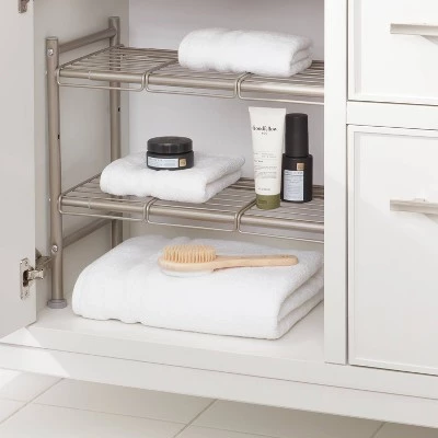 Under the Sink Expandable - Brightroom™ Matte White 3 Under the Sink Expandable - Brightroom™ Matte White