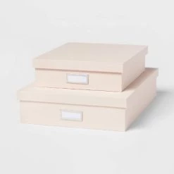 Canvas Desk Storage Box Set of 2 - Brightroom™ Gray 11 Canvas Desk Storage Box Set of 2 - Brightroom™ Gray -Brightroom shop GUEST bb30d296 8cf4 469e ae91 77a1c9edf87d