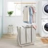 Rolling Triple Laundry Sorter with Hangbar - Brightroom™ 1 Rolling Triple Laundry Sorter with Hangbar - Brightroom™ -Brightroom shop GUEST bbb0687a b690 465d 8a23 aeeb6fccb72b