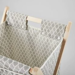 Wooden X-Frame Hamper Gray Diamond Print - Brightroom™ 5 Wooden X-Frame Hamper Gray Diamond Print - Brightroom™ -Brightroom shop GUEST bfd1c40e 53f6 4f70 bfd2 c7536cf283b8