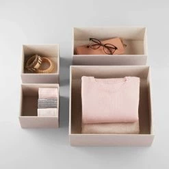 Set of 4 Hard Sided Drawer Organizers - Brightroom™ 7 Set of 4 Hard Sided Drawer Organizers - Brightroom™ -Brightroom shop GUEST c1b48e01 76ea 4fdf 96b1 37ecdffda9b1