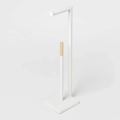 Freestanding Toilet Paper Holder - Brightroom™ Matte Black 4 Freestanding Toilet Paper Holder - Brightroom™ Matte Black - Image 2