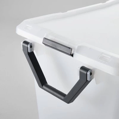 128qt Extra Large Wheeled Latching Storage Box - Brightroom™ 4 128qt Extra Large Wheeled Latching Storage Box - Brightroom™ - Image 2