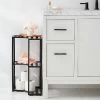 Small Space Storage Cabinet Black Metal - Brightroom™ 1 Small Space Storage Cabinet Black Metal - Brightroom™ -Brightroom shop GUEST c2bd3136 9135 4af4 b555 6ec1e40bb073