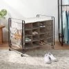 4 Tier Rolling Cubby Shoe Rack Gray - Brightroom™ 1 4 Tier Rolling Cubby Shoe Rack Gray - Brightroom™ -Brightroom shop GUEST c84e632b bc1b 4b36 8081 bad0a49f3a0c