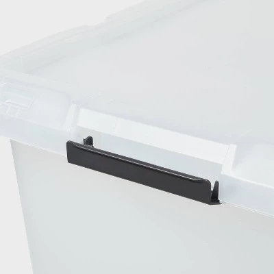 Large Frosted Latching Storage Box - Brightroom™ 4 Large Frosted Latching Storage Box - Brightroom™ - Image 2