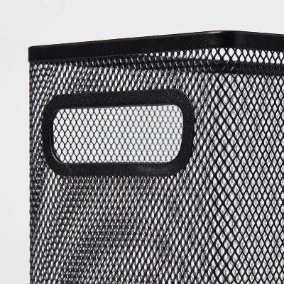 Mesh Hanging File Box Black - Brightroom™ 4 Mesh Hanging File Box Black - Brightroom™ - Image 2