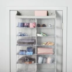 Over The Door 26 Shelf Mesh Shoe Organizer Light Gray - Brightroom™ 5 Over The Door 26 Shelf Mesh Shoe Organizer Light Gray - Brightroom™ -Brightroom shop GUEST d127a0ff 5a87 4726 9b33 4e6e2cafe6c6