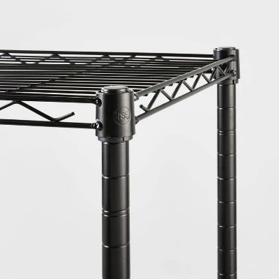 3 Tier Wire Shelving - Brightroom™ Chrome 4 3 Tier Wire Shelving - Brightroom™ Chrome - Image 2