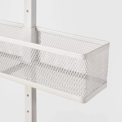 Over the Door Storage Rack with Mesh Baskets - Brightroom™ 4 Over the Door Storage Rack with Mesh Baskets - Brightroom™ - Image 2