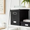 Canvas Hanging File Organizer with Lid - Brightroom™ Black