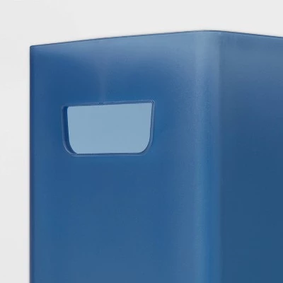 Plastic File Box Shadow Blue - Brightroom™ 4 Plastic File Box Shadow Blue - Brightroom™ - Image 2