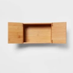 6" x 9" x 4" Rectangular Hinge Lid Bamboo Countertop Organizer - Brightroom™ 6 6" x 9" x 4" Rectangular Hinge Lid Bamboo Countertop Organizer - Brightroom™ -Brightroom shop GUEST e6be31c7 8073 42f8 8837 a7a5becf1db8
