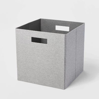 13" x 13" Fabric Bin - Brightroom™ Taupe 20 13" x 13" Fabric Bin - Brightroom™ Taupe - Image 18