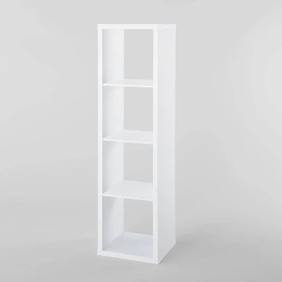 4 Cube Vertical Organizer - Brightroom™ White 9 4 Cube Vertical Organizer - Brightroom™ White - Image 7