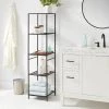 Tall Bath Storage Tower Black Metal - Brightroom™ 1 Tall Bath Storage Tower Black Metal - Brightroom™ -Brightroom shop GUEST f059dd82 a456 472e 83ce 48a8588b0cf0