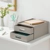Canvas Desk Drawer Organizer - Brightroom™ Gray 1 Canvas Desk Drawer Organizer - Brightroom™ Gray -Brightroom shop GUEST fa4a9b09 01cf 474a b48d 4ca95cf21798